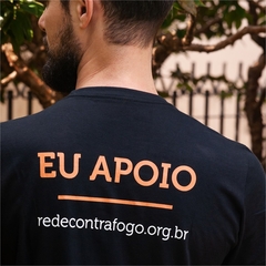 Camiseta Eu APOIO a Rede Contra Fogo - comprar online