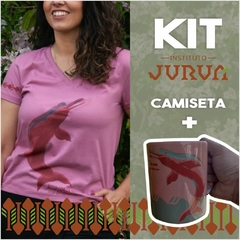 Kit Caneca + Camiseta Boto - Instituto Juruá