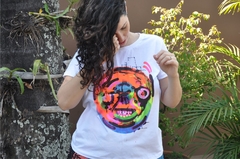 T-shirt Feminina PROZAK faces - comprar online