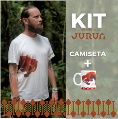 Kit Caneca + Camiseta Ariranha - Instituto Juruá