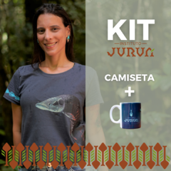 Kit caneca + camiseta Pirarucú - Instituto Juruá