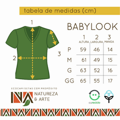 Baby Look Canela de Ema - Cerrado de Pé - comprar online