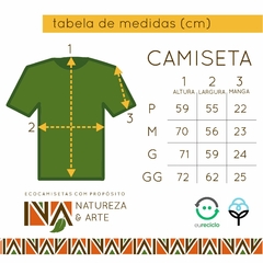 Camiseta Pirarucú - Instituto Juruá - loja online