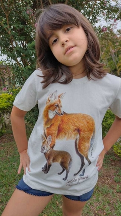 Camiseta Infantil Lobo Guará - Ivone Lyra