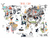 Mapamundi Infantil Mundo Animal en internet