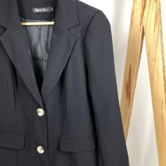 Blazer alongado preto - loja online