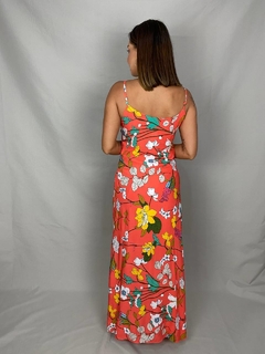 Vestido de Viscose Floral - loja online