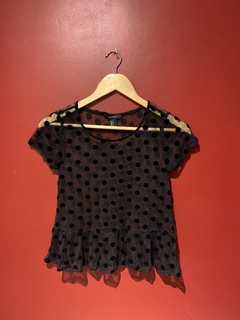 Blusa Tule Forever21