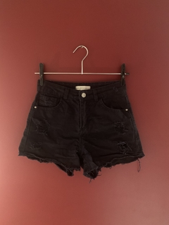 Short Destroyed Black - comprar online