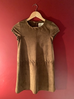 Vestido Suede Zara