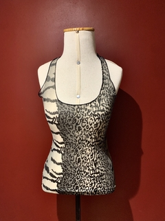 Blusa Tule Animal Print