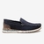 Sapato Casual Democrata Mocassim Denim Flow Navy