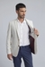 Blazer Delucca Casual Areia Slim