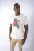 T-Shirt Manga Curta Highstil Sport Branca Estampada Slim - comprar online