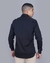 Camisa Manga Longa Individual Preto Slim Fit - comprar online