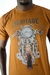 T-Shirt Manga Curta Raffer Estampa Moto Heritage Caramelo - comprar online