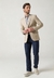 Blazer Casual Delucca Meio Forro Caqui Slim - loja online