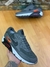 Air Max 90 cinza e laranja