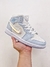 Air Jordan 1 Mid Glitter Swoosh na internet