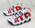 Air More Uptempo Red Navy Camo