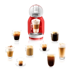 CAFETERA MOULINEX DOLCE GUSTO MINI ME-ROJA PV120558 --A PEDIDO - Master's Informática