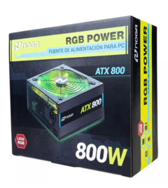 FUENTE ATX 800 WATT NOGANET BOX COOLER SATA (ATX 800NB) --A PEDIDO - comprar online