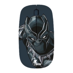 MOUSE XTECH XTM-M340BP MARVEL AVENGERS BLACK PANTER FLAT WIRELESS 24GHZ(XTM-M340BP) --A PEDIDO