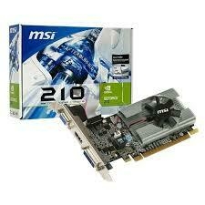 PLACA DE VIDEO MSI GEFORCE GT N210 1GB DDR3