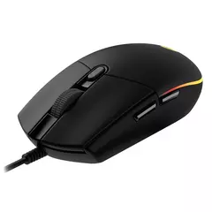 MOUSE C/CABLE LOGITECH G203 NEGRO --A PEDIDO