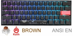 TECLADO GAMER DUCKY MECHA MINI V2 RGB KAILH BOX BROWN PBT DOUBLE-SHOT --A PEDIDO