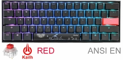 TECLADO GAMER DUCKY MECHA MINI V2 RGB KAILH BOX RED PBT DOUBLE-SHOT --A PEDIDO