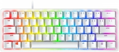 TECLADO GAMER RAZER HUNTSMAN MINI MERCURY WHITE SW RED LINEAR --A PEDIDO