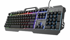 TECLADO GAMER TRUST ESCA METAL GXT853 --A PEDIDO