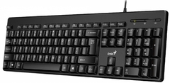 TECLADO GENIUS RS2 KB-116 SP BLK --A PEDIDO