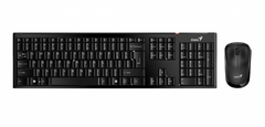 TECLADO GENIUS+MOUSE SLIMSTAR 8000SE SP BLACK --A PEDIDO