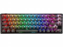 TECLADO MECANICO DUCKY ONE 3 AURA CLEAR BLACK 65 MINI DKON2161ST-BESPDABAAAC1 --A PEDIDO