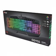 TECLADO TRUST ODYSS SEMI MECH ES GXT881 --A PEDIDO