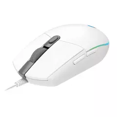 MOUSE C/CABLE LOGITECH G203 BLANCO --A PEDIDO