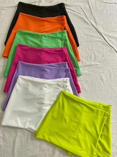 ART.203 SKORT CON BOTON Y CIERRE *CREP ZARA PUNTO* - tienda online