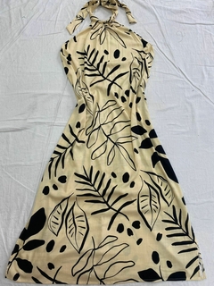 ART.905 MAXIVESTIDO *LINO ESTAMPADO* - CITTÀ