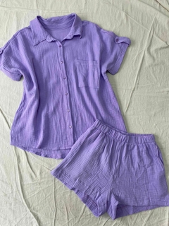 CONJUNTO CAMISA Y SHORT *BABY COTTON* - comprar online