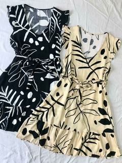 VESTIDO CON LAZO *SIMIL LINO* en internet