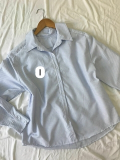 CAMISA OVERSIZE *POPLIN RAYADO* - CITTÀ