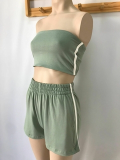 CONJUNTO TOP Y SHORT *RUSTICO VISCOSA* - tienda online