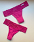 Calcinha Tradicional Lycra Pink