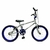 Bicicleta aro 20 BXM Marvini Cromada