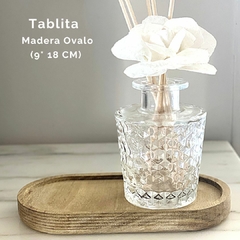 Tablita de madera Ovalo