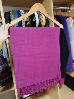 Pashmina Viscosa Fuscsia oscuro