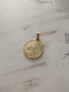 Dije Denoir Virgen Enchap. Oro 18 k. - comprar online