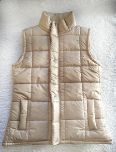 CHALECO PUFFER MINA BEIGE T.L - comprar online